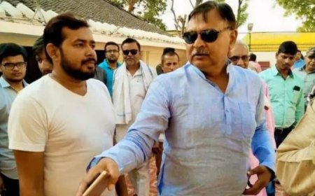 बाहुबली हरिशंकर तिवारी के बेटे और पूर्व विधायक विनय शंकर तिवारी 14 दिन की न्यायिक हिरासत में.